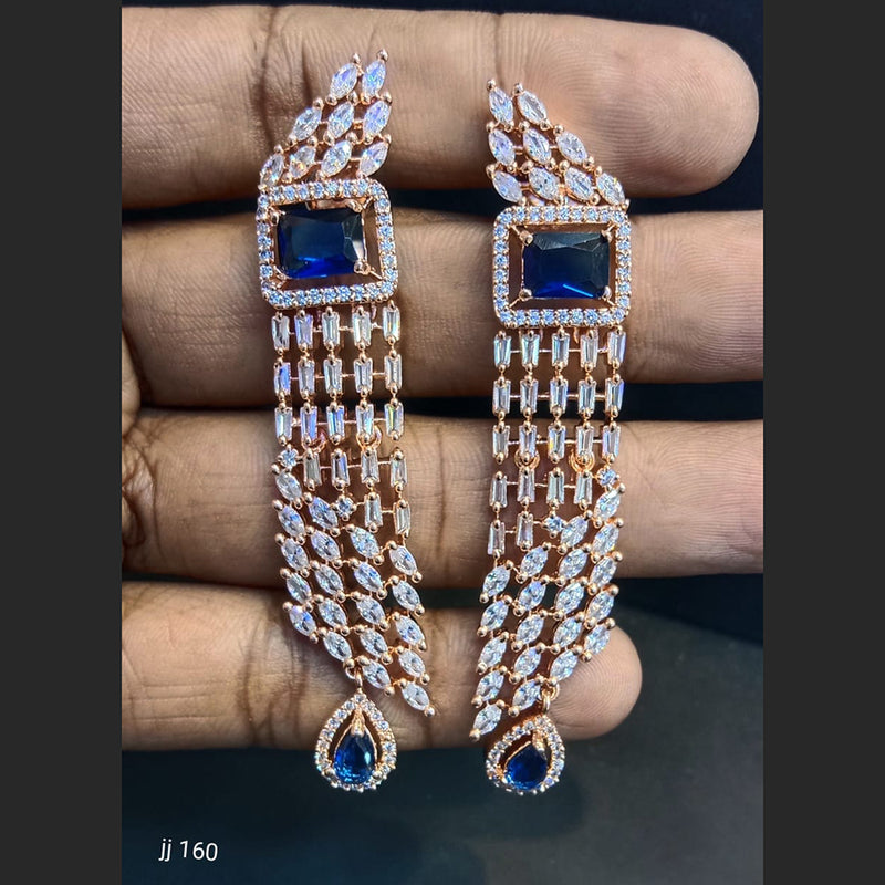 Jain Jewellers Ad Stone Dangler Earrings