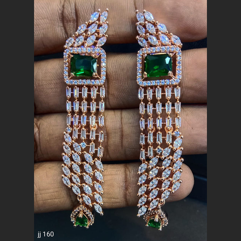 Jain Jewellers Ad Stone Dangler Earrings