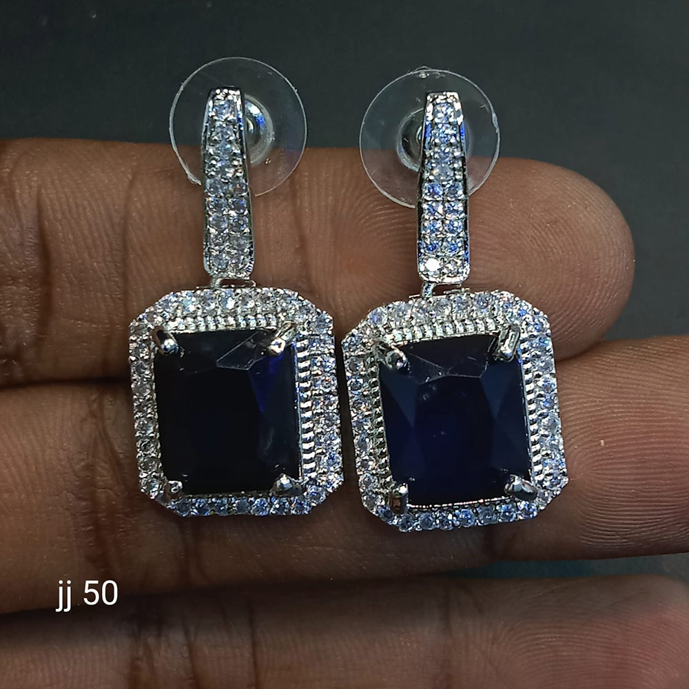 Jain Jewellers Ad Stone Dangler Earrings