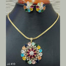 Jain Jewellers American Diamond Necklace Set - 11062022