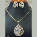 Jain Jewellers American Diamond Necklace Set - 11062029