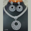 Jain Jewellers American Diamond Necklace Set - 11062033