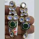 Jain Jewellers Gold Plated Kundan Stone Dangler Earrings