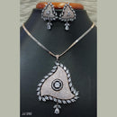 Jain Jewellers Ad Stone Pendant Set - 11062162