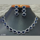 Jain Jewellers American Diamond Necklace Set