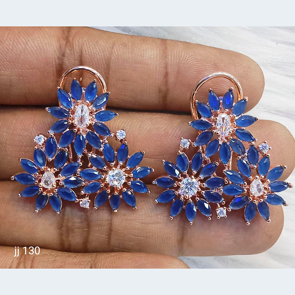 Jain Jewellers Ad Stone Stud Earrings  - 11062662