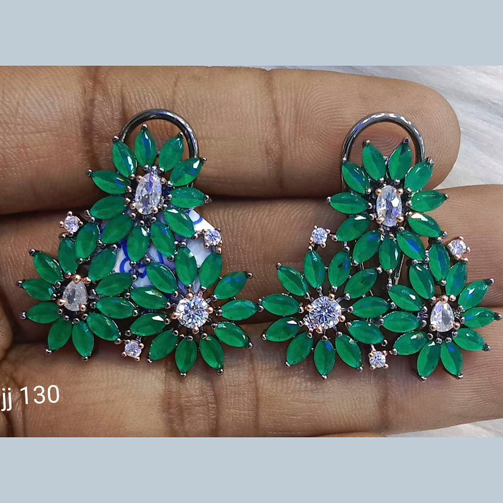 Jain Jewellers Ad Stone Stud Earrings  - 11062663