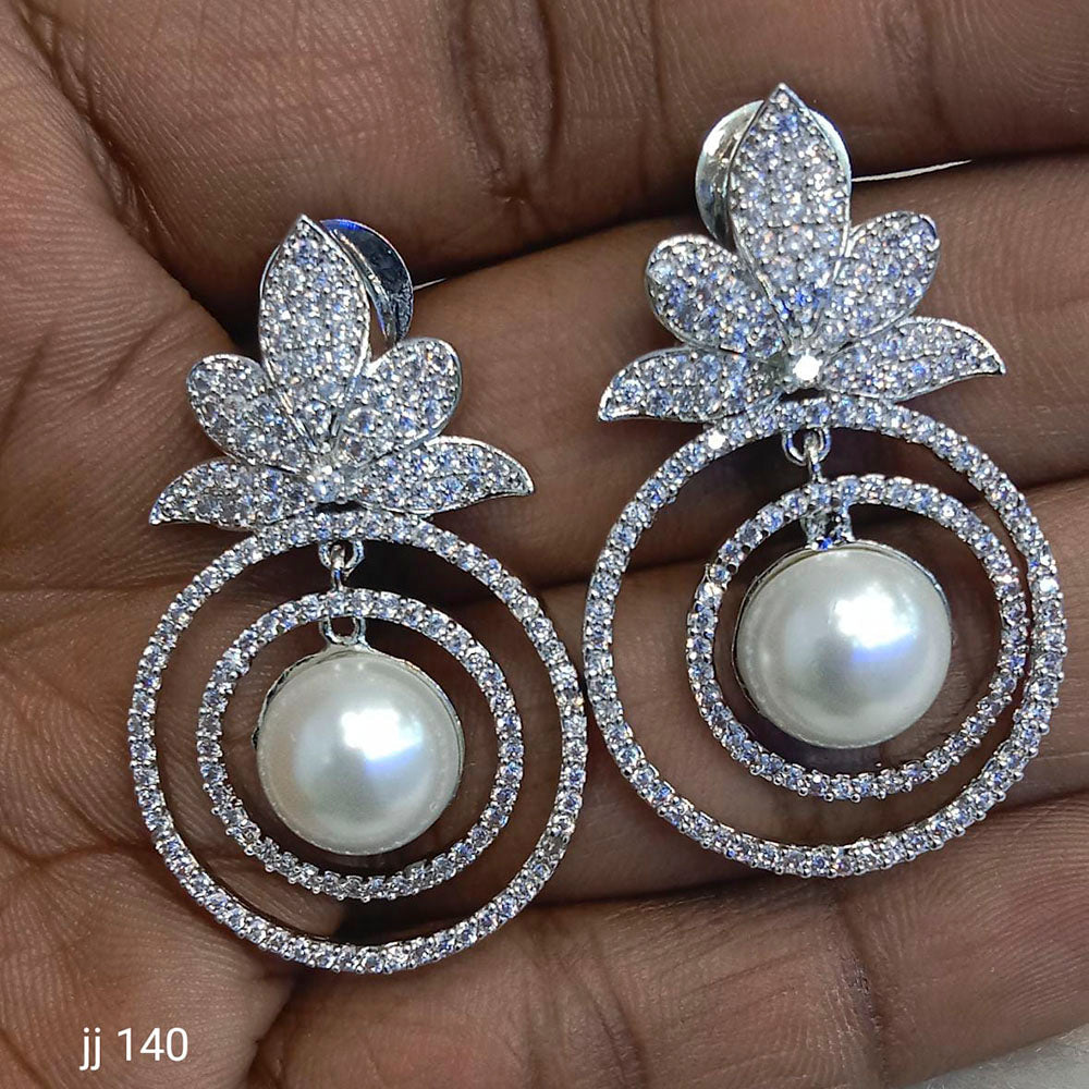 Jain Jewellers Ad Stone Stud Earrings  - 11062664
