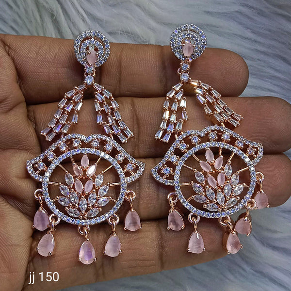 Jain Jewellers Ad Stone Dangler Earrings -11062684