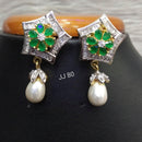 Jain Jewellers Ad Stone Dangler Earrings - 11062808