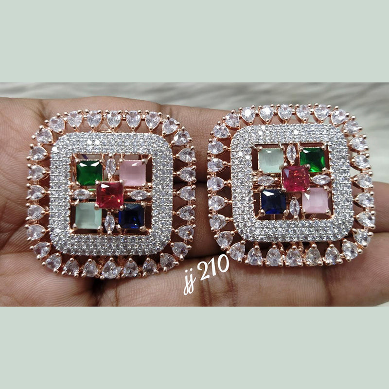 Jain Jewellers Ad Stone Stud Earrings