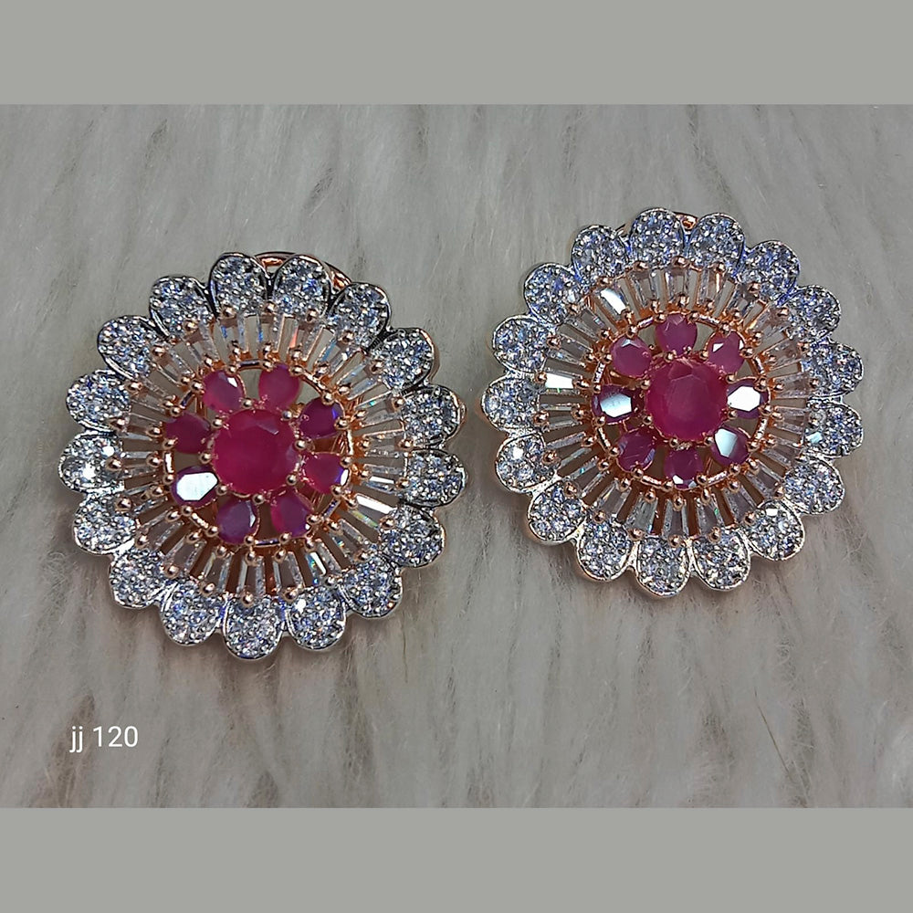 Jain Jewellers Ad Stone Stud Earrings