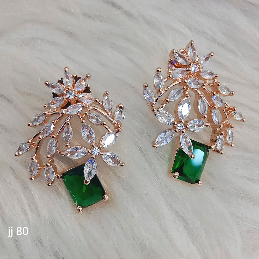 Jain Jewellers Ad Stone Stud Earrings