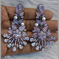 Jain Jewellers Ad Stone Dangler  Earrings