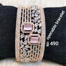 Jain Jewellers AD Stone Openable Bracelet