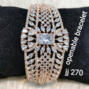 Jain Jewellers AD Stone Openable Bracelet