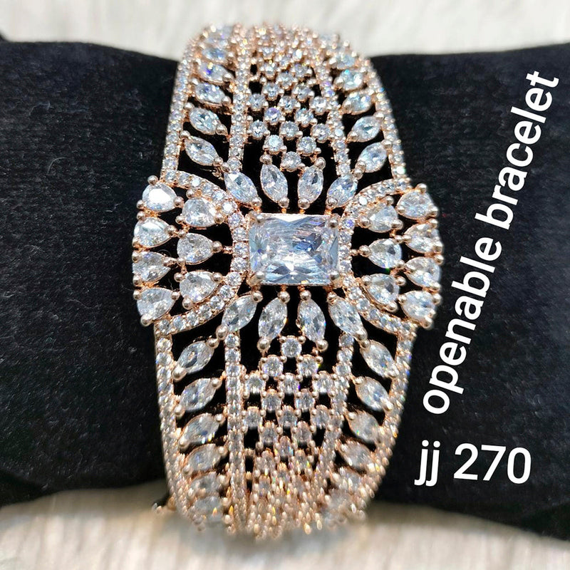 Jain Jewellers AD Stone Openable Bracelet