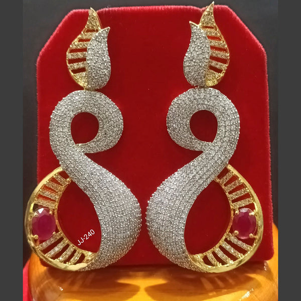 Jain Jewellers Ad Stone Dangler Earrings