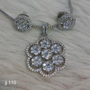 Jain Jewellers Ad Stone Pendant Set