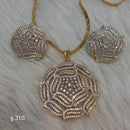 Jain Jewellers Ad Stone Pendant Set