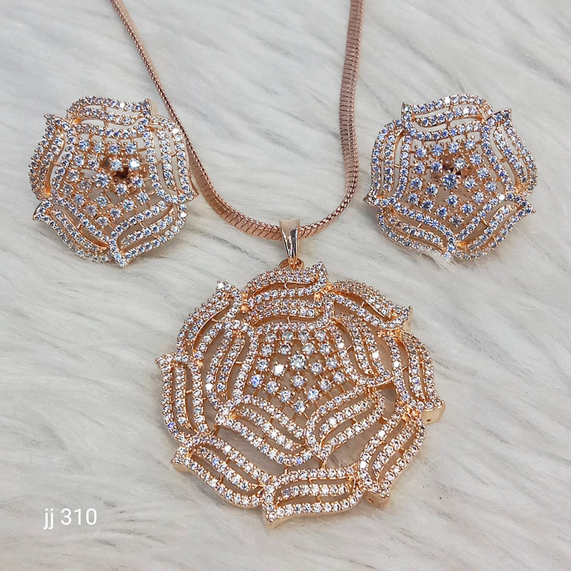 Jain Jewellers Ad Stone Pendant Set
