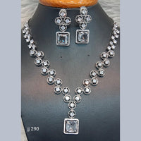 Jain Jewellers American Diamond Jewellery Necklace Set