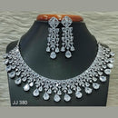 Jain Jewellers American Diamond Jewellery Necklace Set