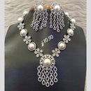 Jain Jewellers American Diamond Necklace Set