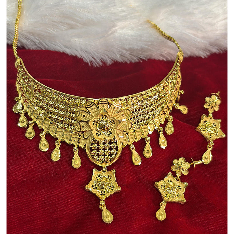 Pari Art Jewellery Forming  Choker Necklace Set