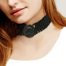 Jeweljunk Black Beads Statement Necklace - 1106631D