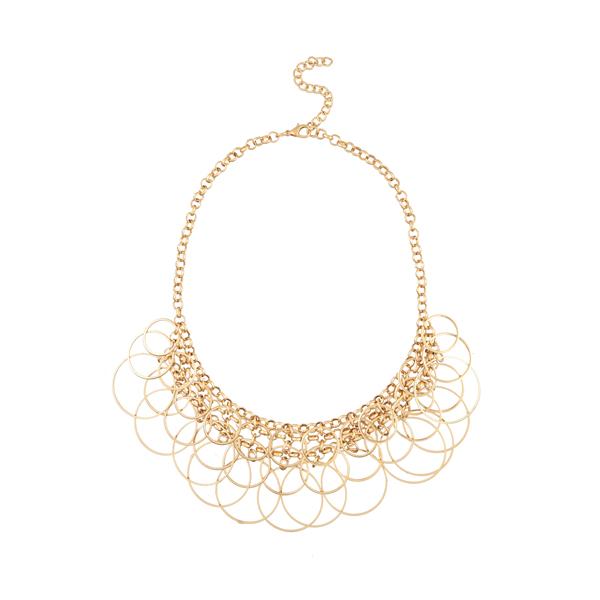 Urthn Gold Plated Statement Necklace - 1109225C