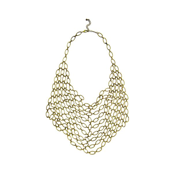 Urthn Gold Plated Statement Necklace - 1109228A