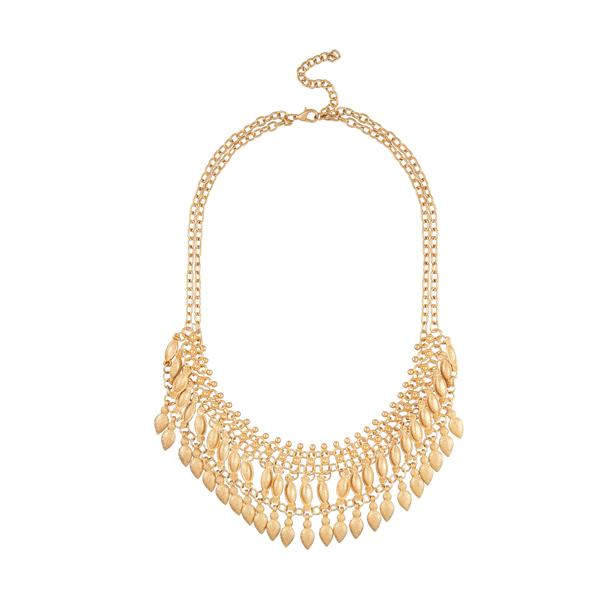 Urthn Gold Plated Statement Necklace - 1109229A