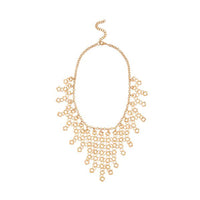 Urthn Gold Pated Statement Necklace - 1109230A