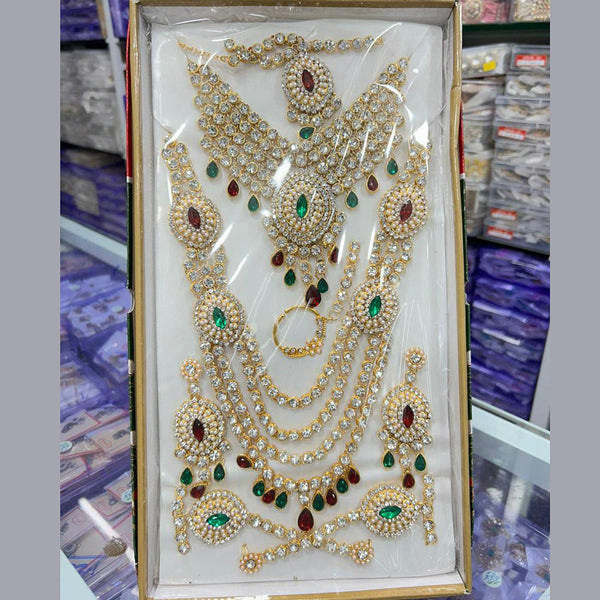 Kavita Art Gold Plated Bridal Set
