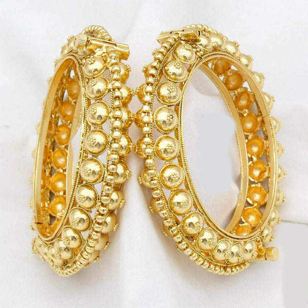 Kavita Art Gold Plated Openable Bangles Set