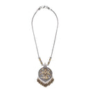 Jeweljunk 2 Tone Plated Boho Necklace - 1111019