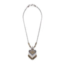 Jeweljunk 2 Tone Plated Boho Necklace - 1111023