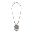 Jeweljunk 2 Tone Plated Boho Necklace - 1111024