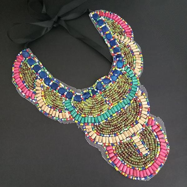 Urthn Beads Multicolor Necklace - 1111205