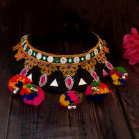 Jeweljunk Navratri Special Multicolour Necklace set