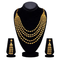 Kalyani Forming Gold plated Necklace set