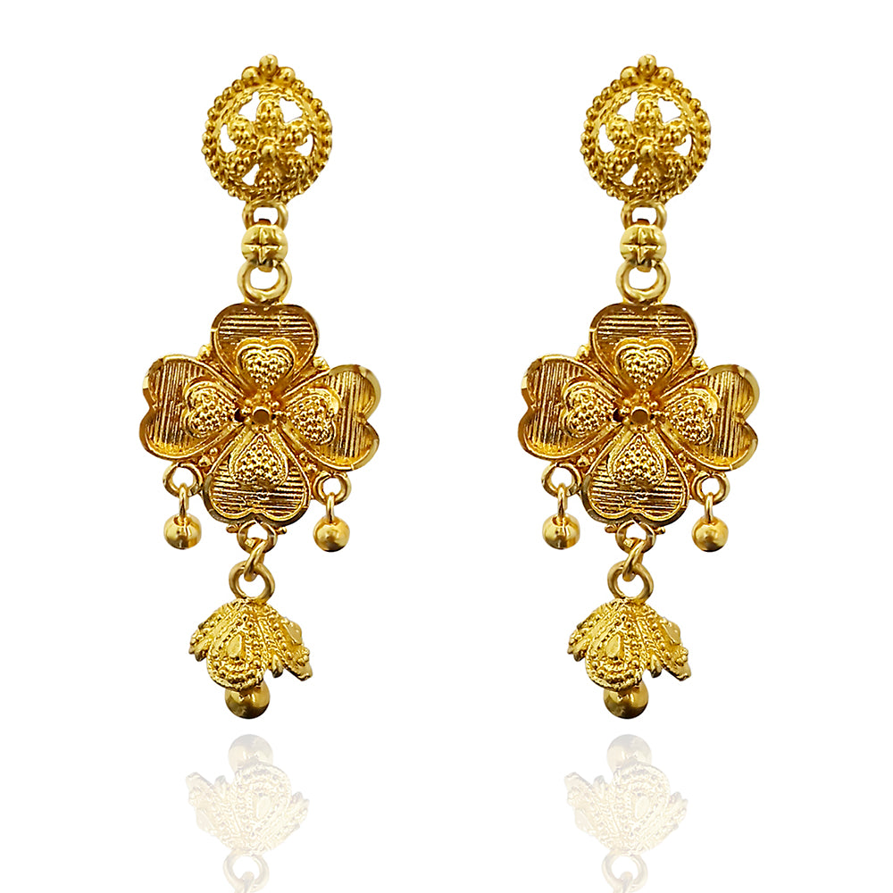 Kalyani Forming Look Gold Plated Stone Necklace Set