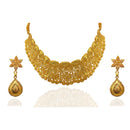 Kalyani Forming Gold Plated Traditional Designer Necklace & Earring Set