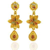 Kalyani Forming Gold Plated Traditional Designer Necklace & Earring Set