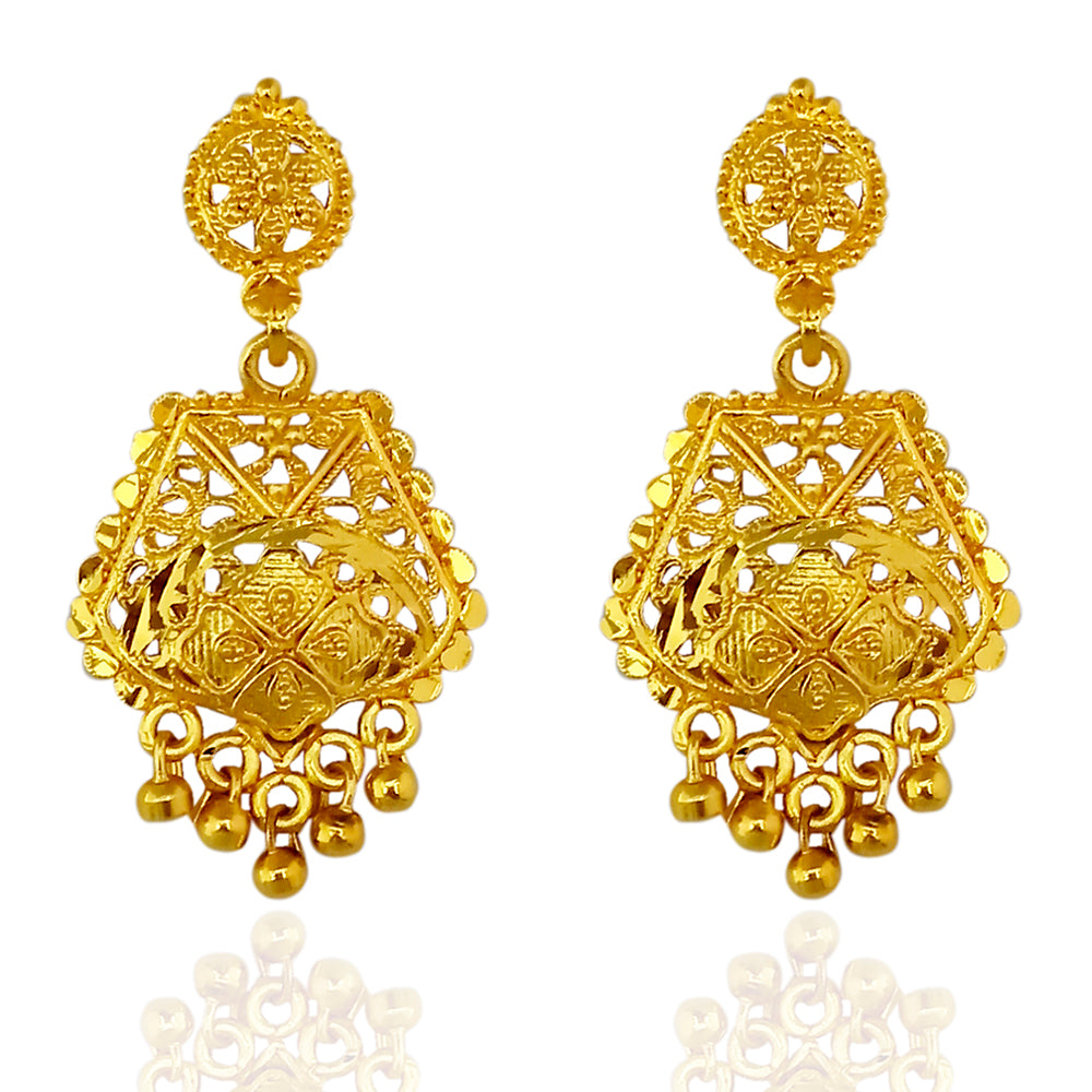 Kalyani Forming Gold Plated Traditional Designer Necklace & Earring Set