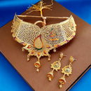 Kalyani Forming Gold Plated Traditional Designer Necklace & Earring Set