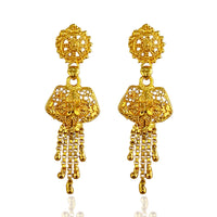 Kalyani Forming Gold Plated Traditional Designer Necklace & Earring Set