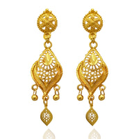 Kalyani Forming Gold Plated Traditional Designer Necklace & Earring Set