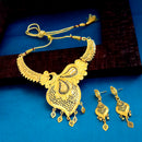 Kalyani Forming Gold Plated Traditional Designer Necklace & Earring Set